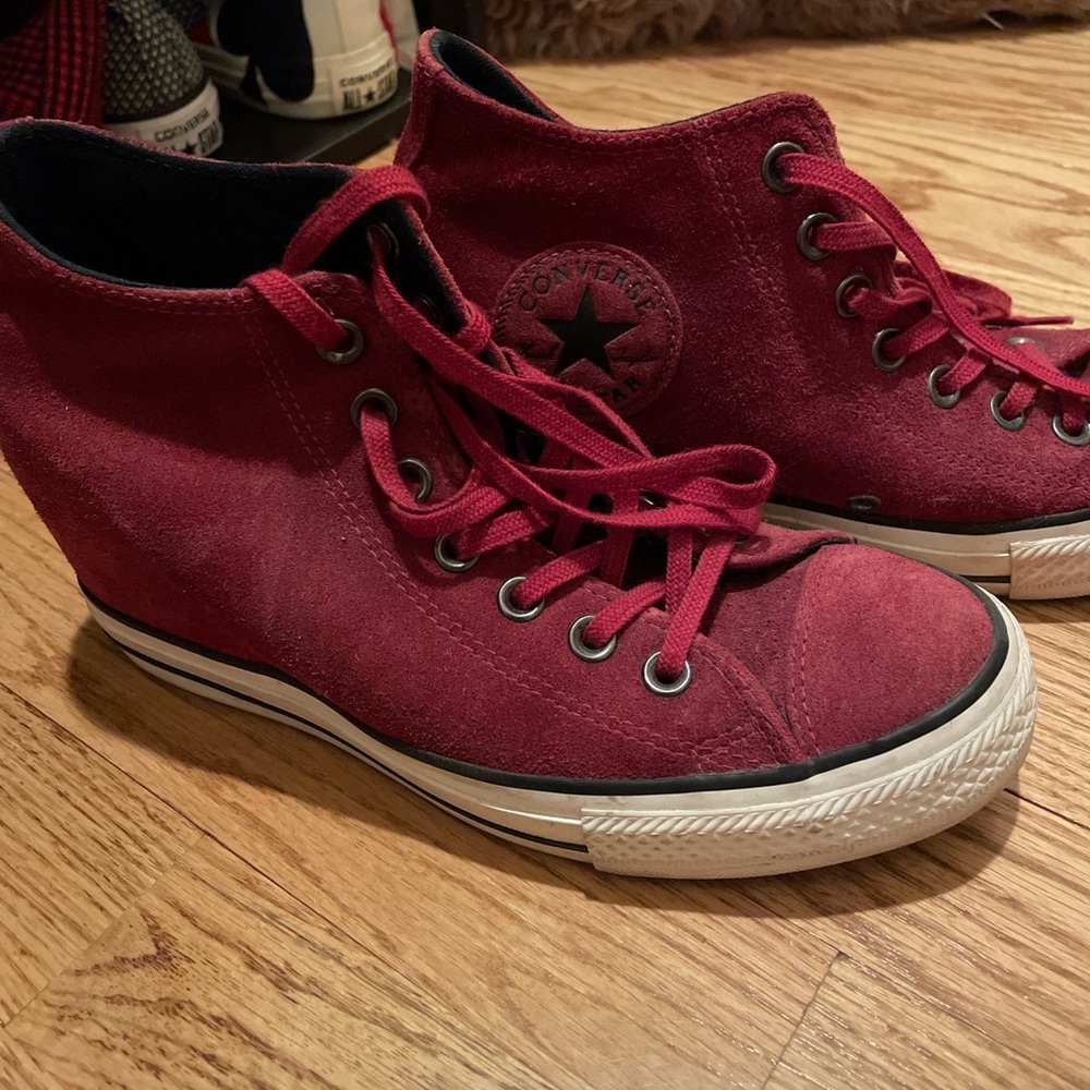 Converse wedge heels